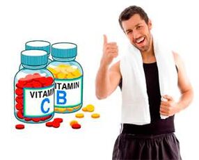 Que vitaminas são necessárias para a potência masculina